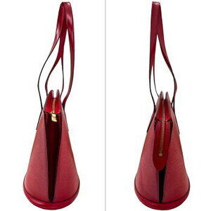 Louis Vuitton Red Jacques Bag Epi Shoulder Saint
